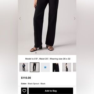 Black Levi ribcage straight jeans worn 1x